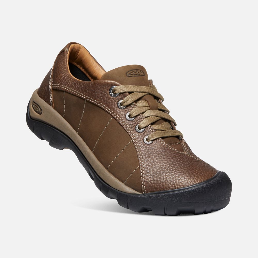 Chaussures À Lacets Keen Femme Marron | Presidio | UMKRZ-6954